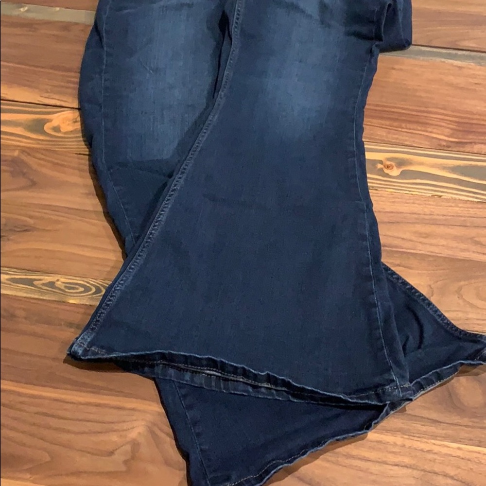 Bell bottom jeans bought at Buckle